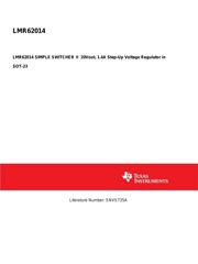 LMR62014XMFDEMO 数据规格书 1