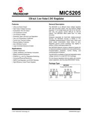 MIC5205-4.0YM5-TR 数据规格书 1