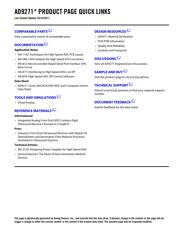 AD9271BSVZRL-25 datasheet.datasheet_page 2