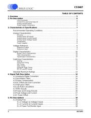 CS5467-ISZ datasheet.datasheet_page 2