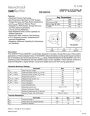 IRFP4668PBF Datenblatt PDF