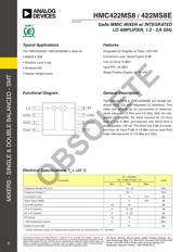 HMC422MS8TR 数据规格书 1