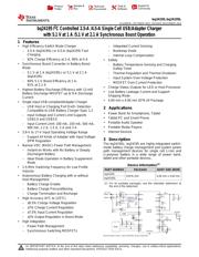 BQ24195RGET Datenblatt PDF