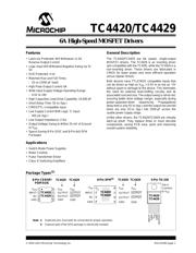 TC4429EOA Datenblatt PDF