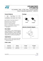 STP10NK70ZFP datasheet.datasheet_page 1