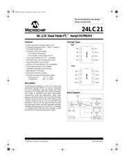 24LC21/P 数据规格书 1