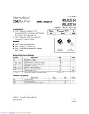 IRLR3714 datasheet.datasheet_page 1