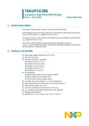 74AUP1G386GF,132 datasheet.datasheet_page 1