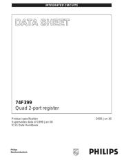 N74F399N,602 datasheet.datasheet_page 1