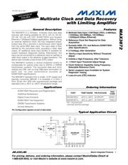 MAX3872AETJ+T datasheet.datasheet_page 1