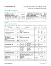 MAX4483AUD+T 数据规格书 2