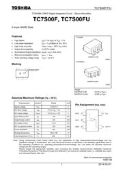 TC7S00FUT5LFT datasheet.datasheet_page 1