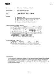 BA7046FE2 datasheet.datasheet_page 1