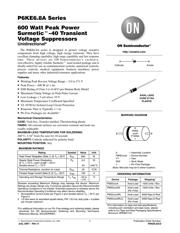 P6KE16ARLG datasheet.datasheet_page 1