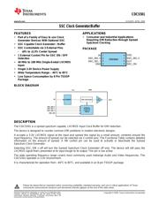 CDCS501 datasheet.datasheet_page 1