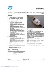 ST-LINK/V2 数据规格书 1