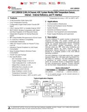 ADC128D818CIMTX/NOPB 数据规格书 1