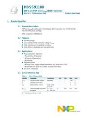 PBSS9110X,135 datasheet.datasheet_page 1