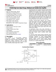 VCA810AID datasheet.datasheet_page 1