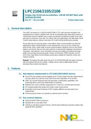LPC2106FBD48/01,15 Datenblatt PDF