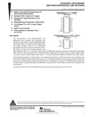 SN75LVDS32DG4 datasheet.datasheet_page 1