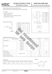 KRC245S datasheet.datasheet_page 1