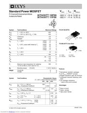 IXTH10P50 数据规格书 1