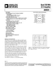 AD8024AR 数据规格书 1