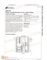 LMH1251 datasheet.datasheet_page 1