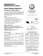 BZX84B4V7LT1G 数据规格书 1