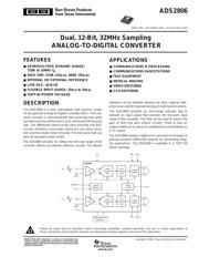 ADS2806Y/1K5G4 datasheet.datasheet_page 1