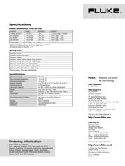 FLUKE 707 datasheet.datasheet_page 2