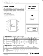 MC100EL01D datasheet.datasheet_page 1