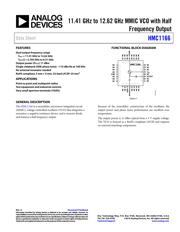 HMC1166LP5E datasheet.datasheet_page 1