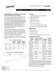 EL4543 datasheet.datasheet_page 1