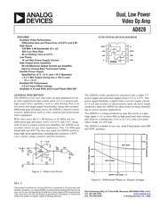 AD828AN datasheet.datasheet_page 1