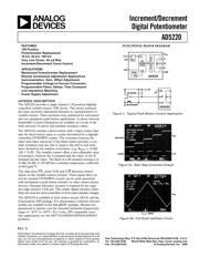 AD5220BN100 datasheet.datasheet_page 1