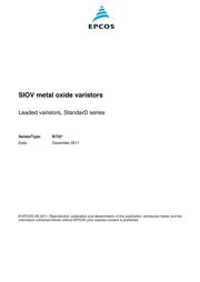 B72214S0301K151 datasheet.datasheet_page 1