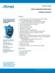 ATECC108A-SSHDA-T Datenblatt PDF