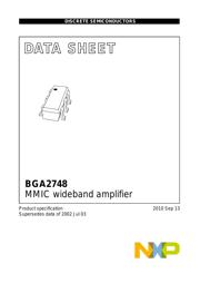 BGA2748,115 数据规格书 1