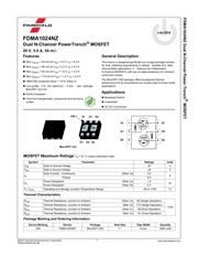 FDMA1024NZ datasheet.datasheet_page 1