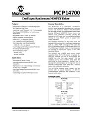 MCP14700-E/MF 数据规格书 1