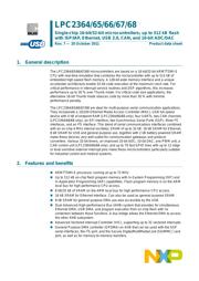 LPC2368FET100,551 datasheet.datasheet_page 1