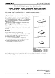 TC74LCX573F(F) 数据规格书 1