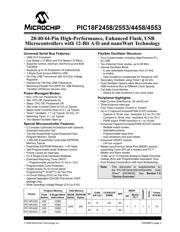 PIC18F2553-I/SP datasheet.datasheet_page 3