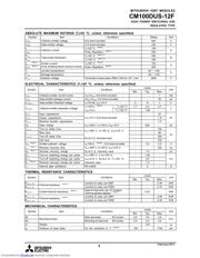 CM100DUS-12F_11 datasheet.datasheet_page 2