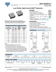 IHLP4040DZER100M01 datasheet.datasheet_page 1