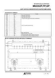 M62352GP 数据规格书 2