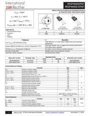 IRGP4066-EPBF Datenblatt PDF