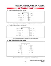 W25X80A datasheet.datasheet_page 5